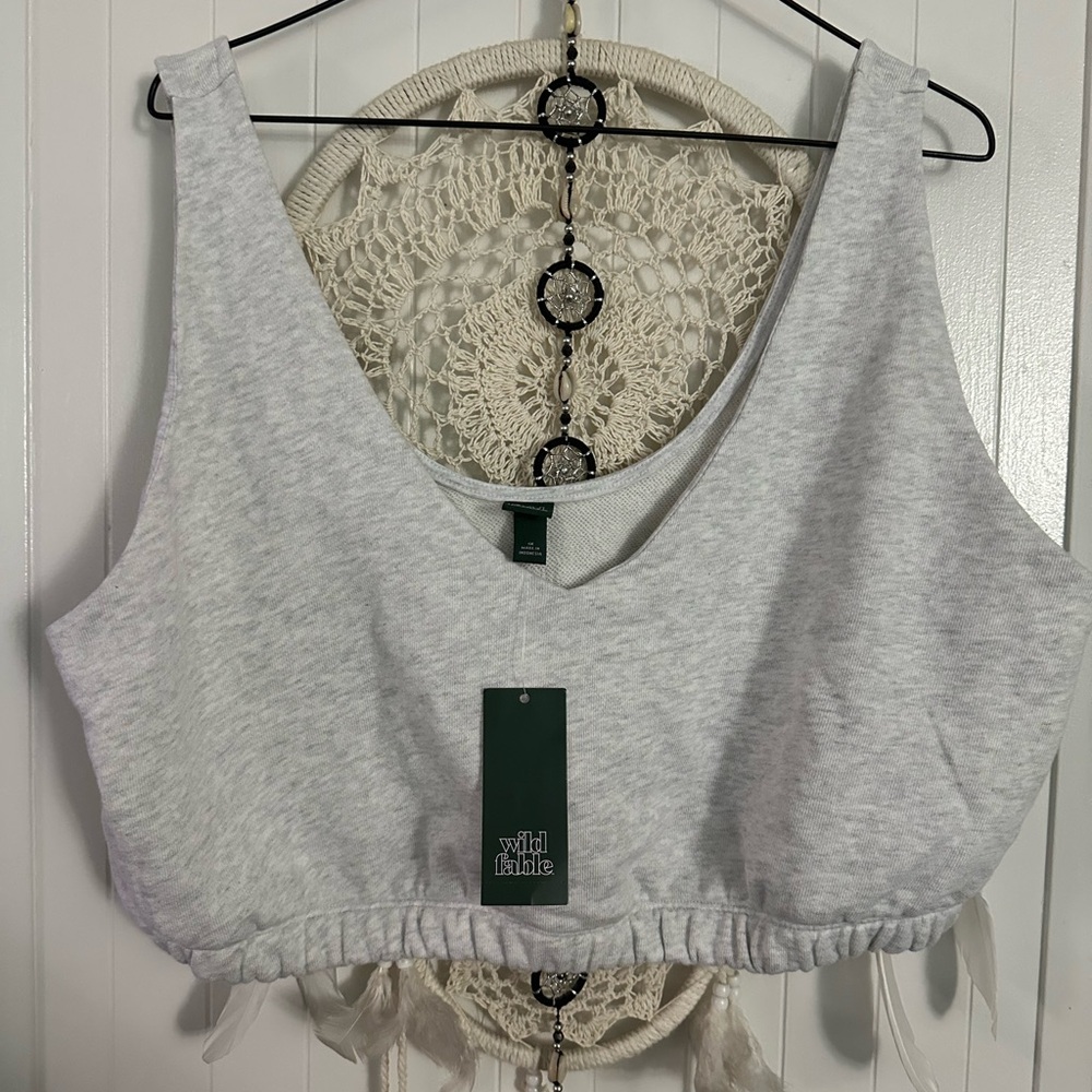 NWT Plus Size Crop Top - 1X